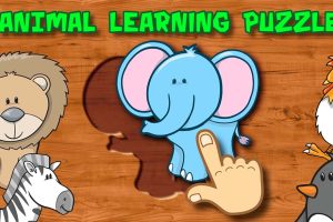 Animal Learning Puzzle for Toddlers and Kids