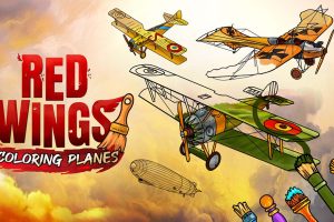 红翼：着色飞机 Red Wings Color Plane