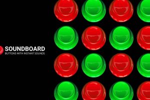 Soundboard: buttons with instant sounds