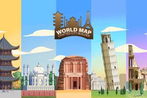 世界地图:精心制作的城市建造者 World Map: Crafted City Builder