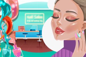 【美版】Nail Salon Style and makeup bag