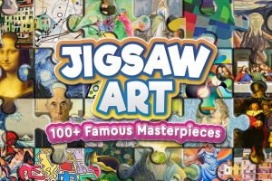 艺术拼图:100+多幅著名杰作 Jigsaw Art: 100+ Famous Masterpieces