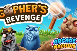 【美版】Arcade Machine: Gopher's Revenge