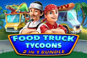 【美版】烹饪大亨 二合一 Food Truck Tycoons - 2 in 1 Bundle