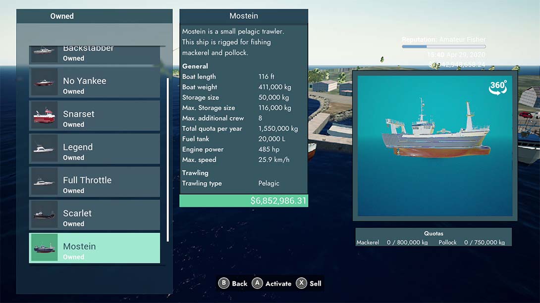 【美版】钓鱼:北大西洋 Fishing: North Atlantic截图