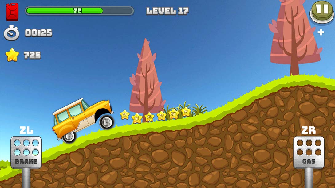 【美版】爬山赛车大师:真实物理街机赛车 Mountain Climb Driver: Real Physics Arcade Racing截图