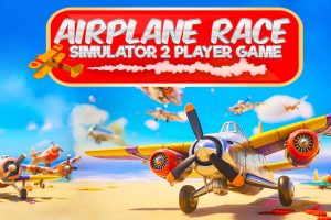 【美版】飞机比赛模拟器- 2 Airplane Race Simulator - Multiplayer Games