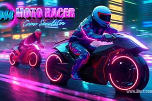 【美版】摩托赛车2044游戏模拟器 Moto Racer 2044 Game Simulator