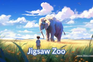 【美版】动物园拼图 .Jigsaw Zoo