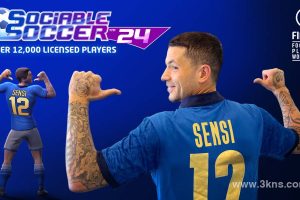 【美版】社交足球24 .Sociable Soccer 24