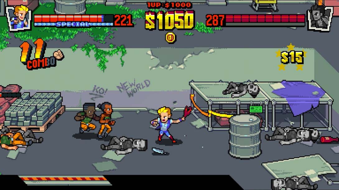 【港版】双截龙外传：双龙出海 Double Dragon Gaiden : Rise of the Dragons截图