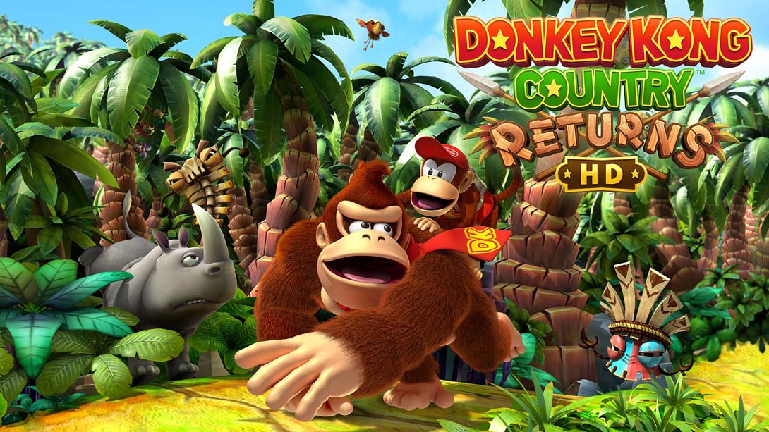 【美版】咚奇刚 归来 HD .Donkey Kong Country Returns HD