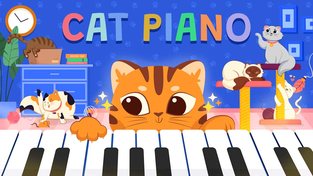【美版】猫钢琴 .Cat Piano