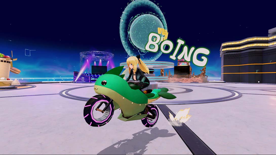 【英版】超次元游戏 海王星 骑士对战 .Neptunia Riders VS Dogoos截图