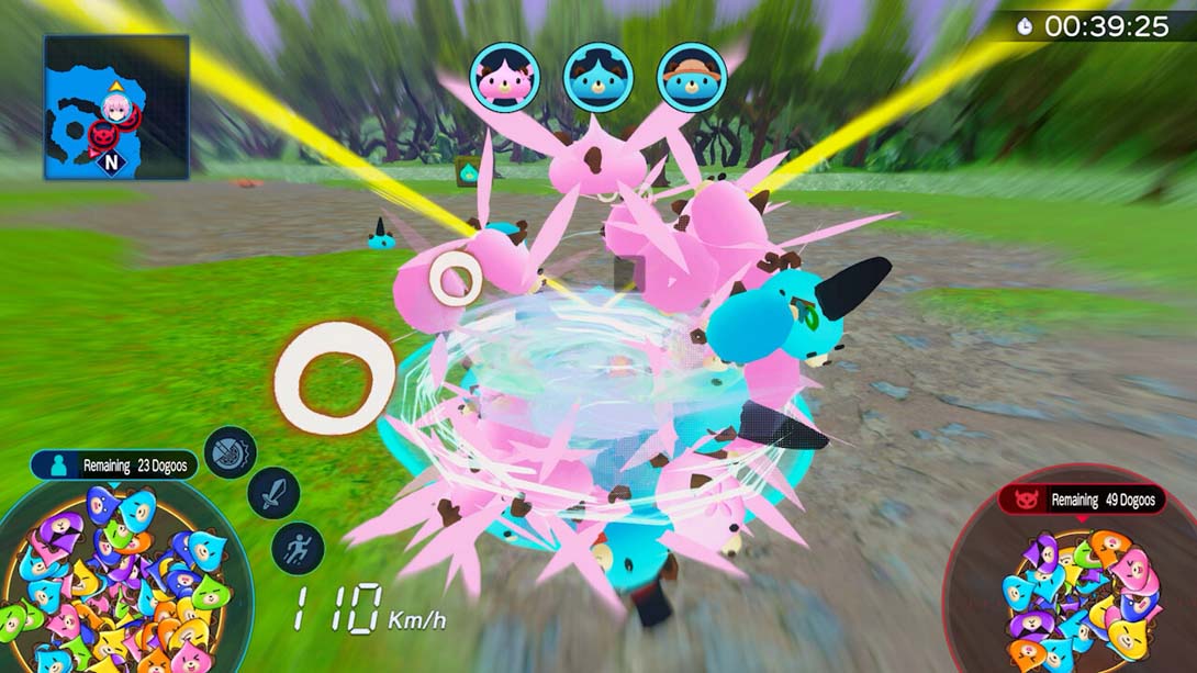 【英版】超次元游戏 海王星 骑士对战 .Neptunia Riders VS Dogoos截图