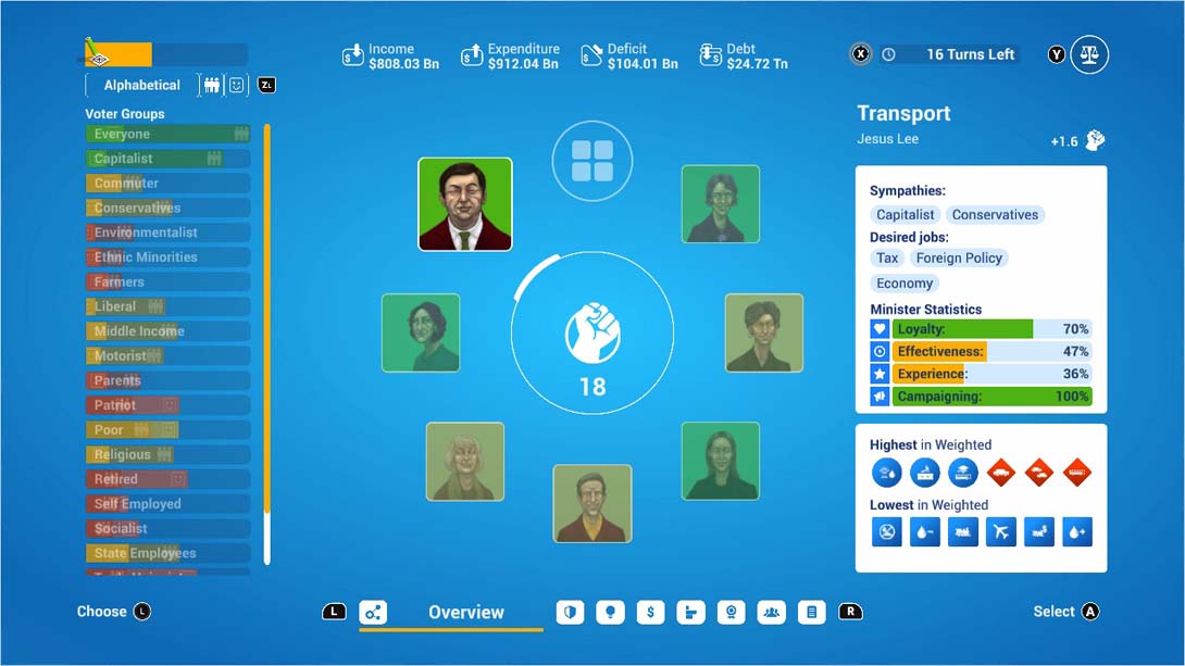 【美版】民主制度4 .Democracy 4 Console Edition截图