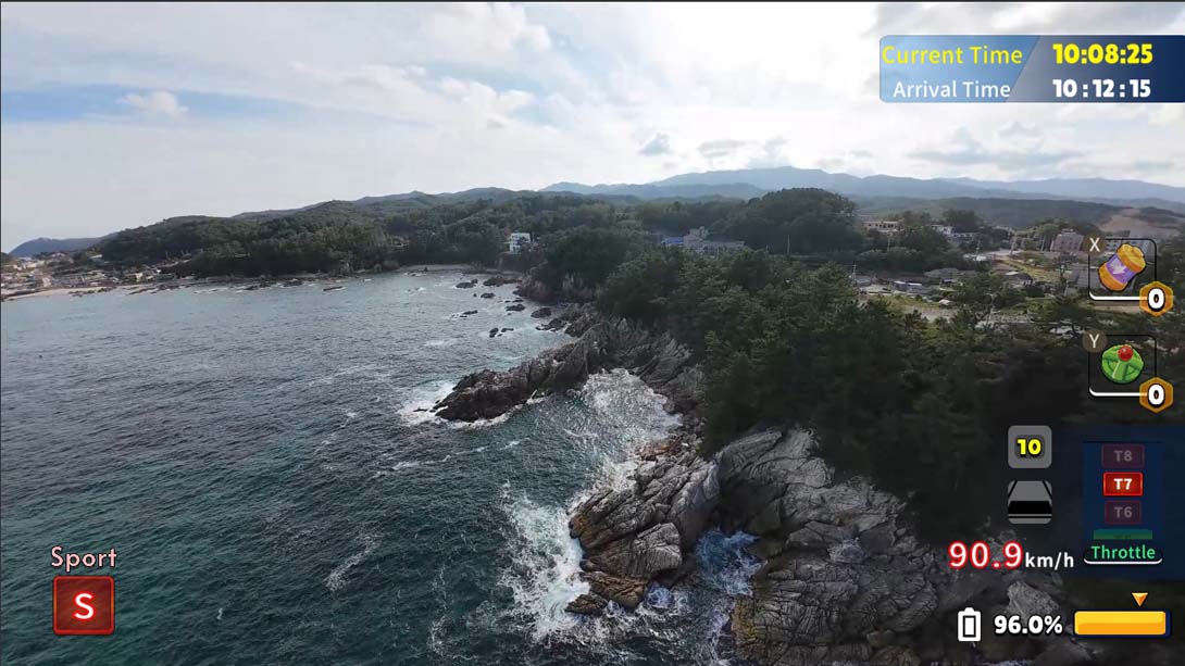【美版】韩国无人机飞行游览 江陵市 .Korean Drone Flying Tour Gangneung City截图