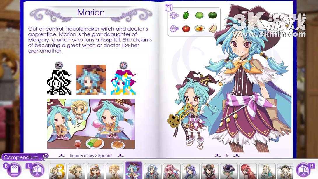 【美版】拼图冒险 符文工房 .Piczle Cross Rune Factory截图