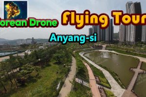 【美版】韩国无人机飞行游览 安养市 .Korean Drone Flying Tour Anyang-si