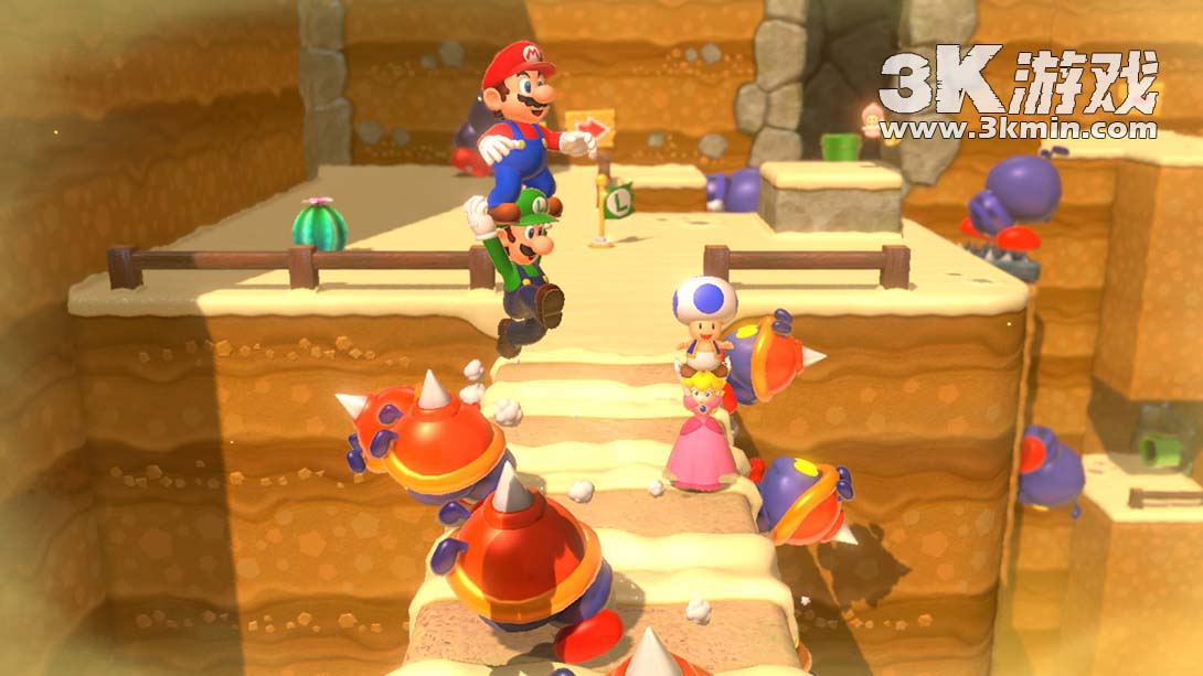 超级马力欧3D世界+酷霸王之怒（1.2.1）金手指截图