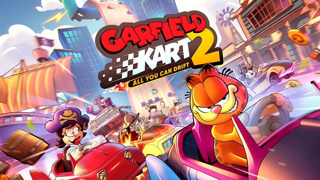 【美版】加菲猫卡丁车 2 漂移无极限 .Garfield Kart 2 - All You Can Drift