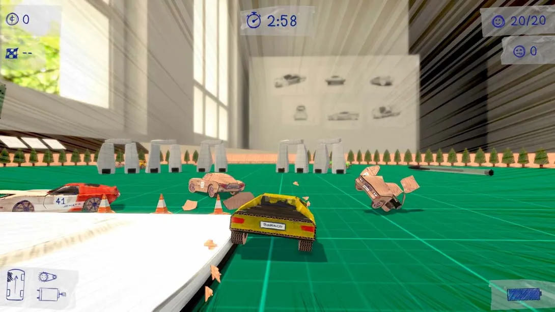 纸箱迷你汽车（1.0.0）金手指截图