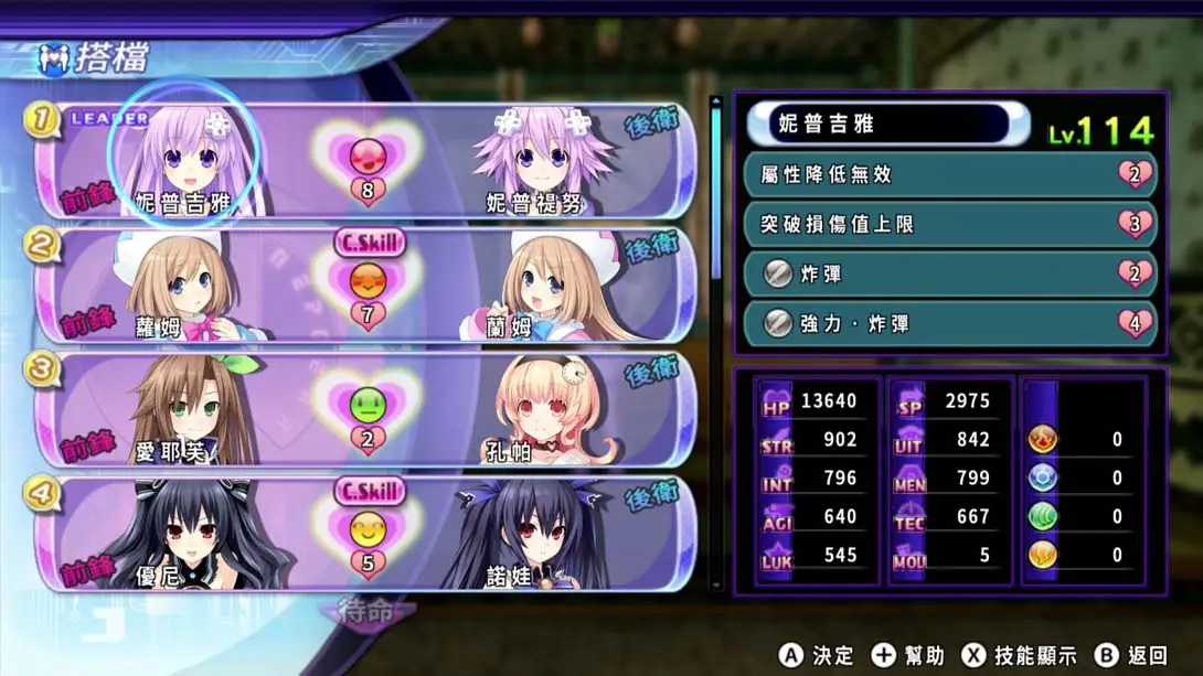 【港版】超次次元游戏 战机少女重生2 姐妹世代 .Hyperdimension Neptunia Re birth2 SISTERS GENERATION截图