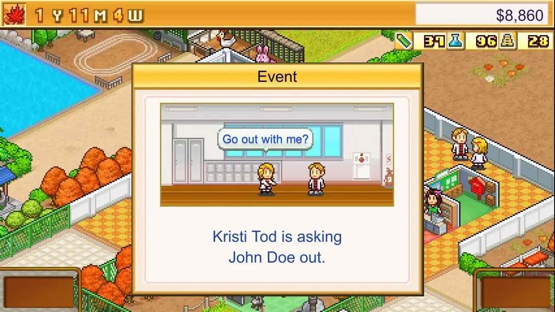 【美版】开罗游戏：口袋学院物语2 .Pocket Academy截图